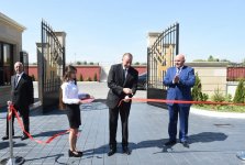 Президент Ильхам Алиев принял участие в открытии Хачмазского филиала ОАО «Азерхалча» (ФОТО)