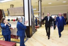 Президент Ильхам Алиев принял участие в открытии Хачмазского филиала ОАО «Азерхалча» (ФОТО)