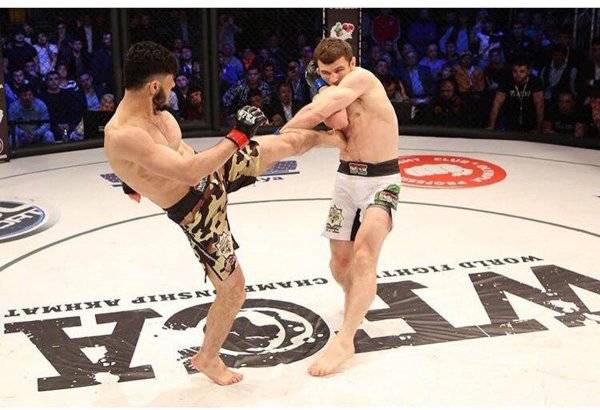 Тофиг Мусаев в красивом бою защитил чемпионский титул MMA в Баку (ВИДЕО, ФОТО)