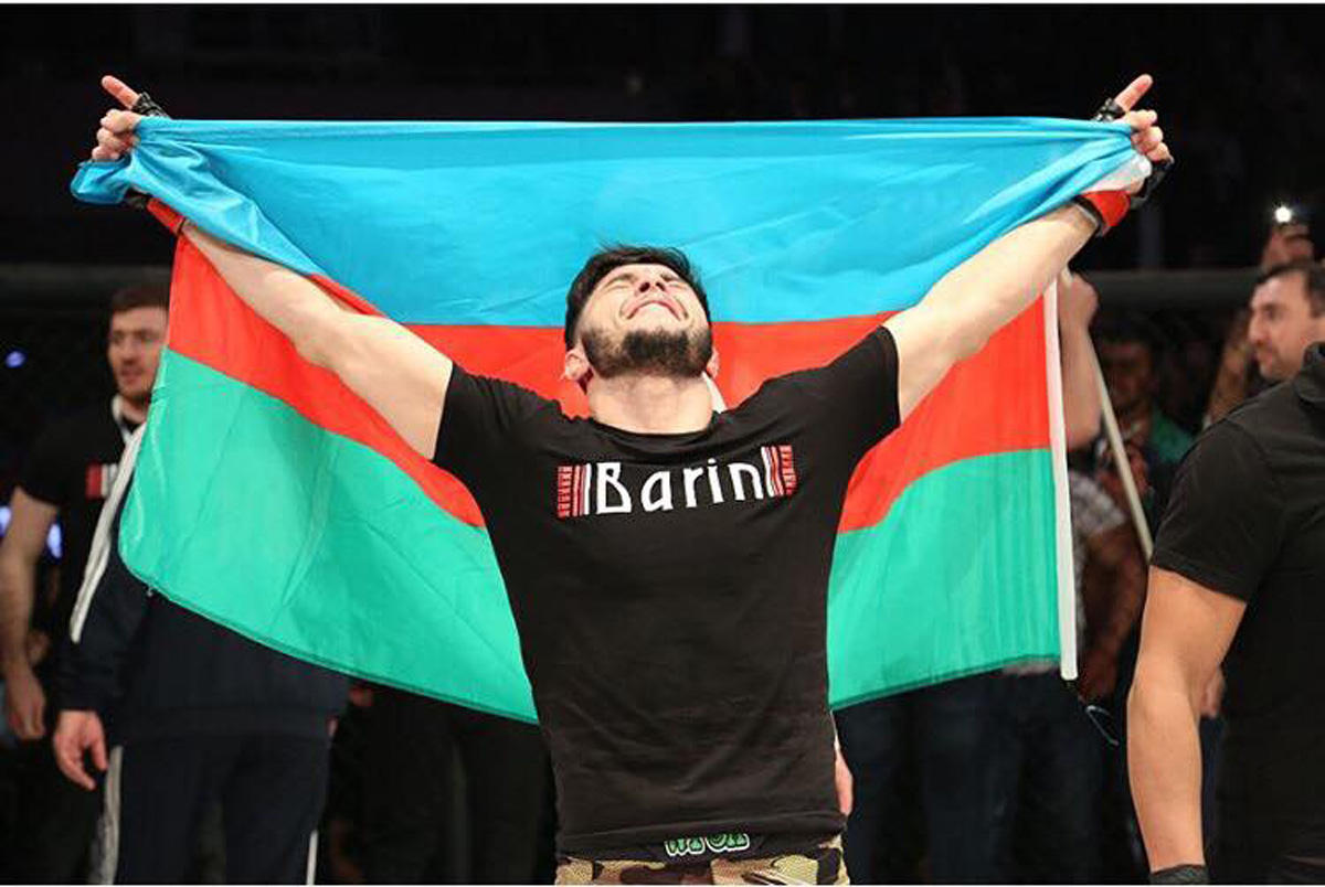 Тофиг Мусаев в красивом бою защитил чемпионский титул MMA в Баку (ВИДЕО, ФОТО)