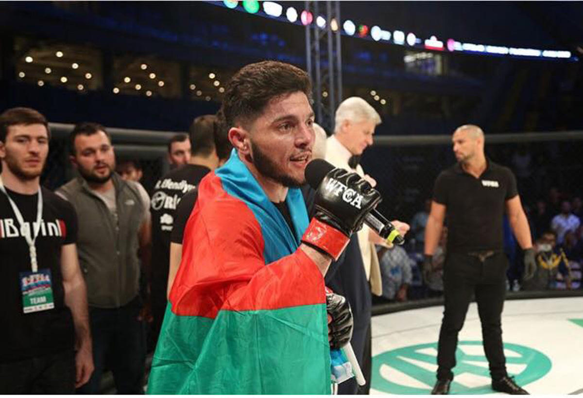 Тофиг Мусаев в красивом бою защитил чемпионский титул MMA в Баку (ВИДЕО, ФОТО)