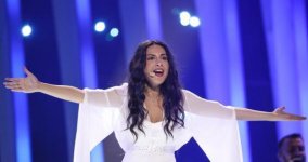 Айсель Мамедова выступила под первым номером на сцене Евровидения 2018 (ВИДЕО, ФОТО)