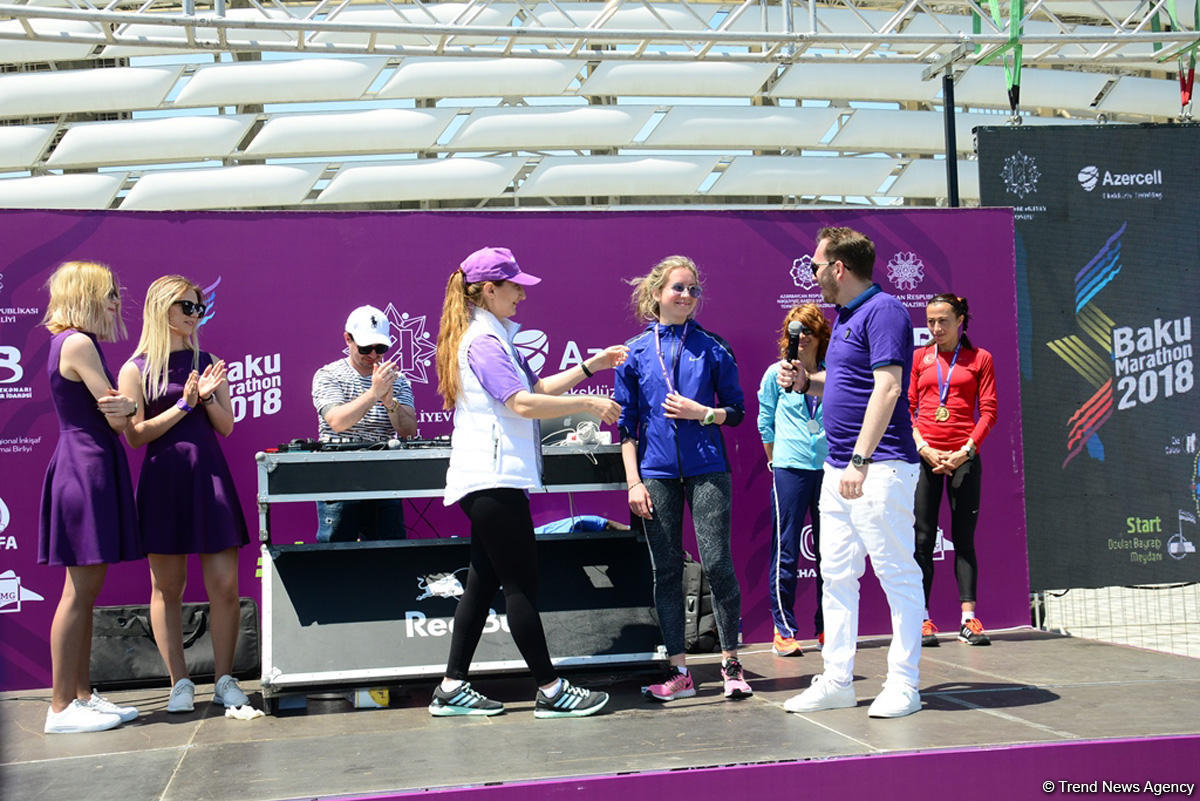 Награждены победители «Бакинского марафона-2018» (ФОТО)