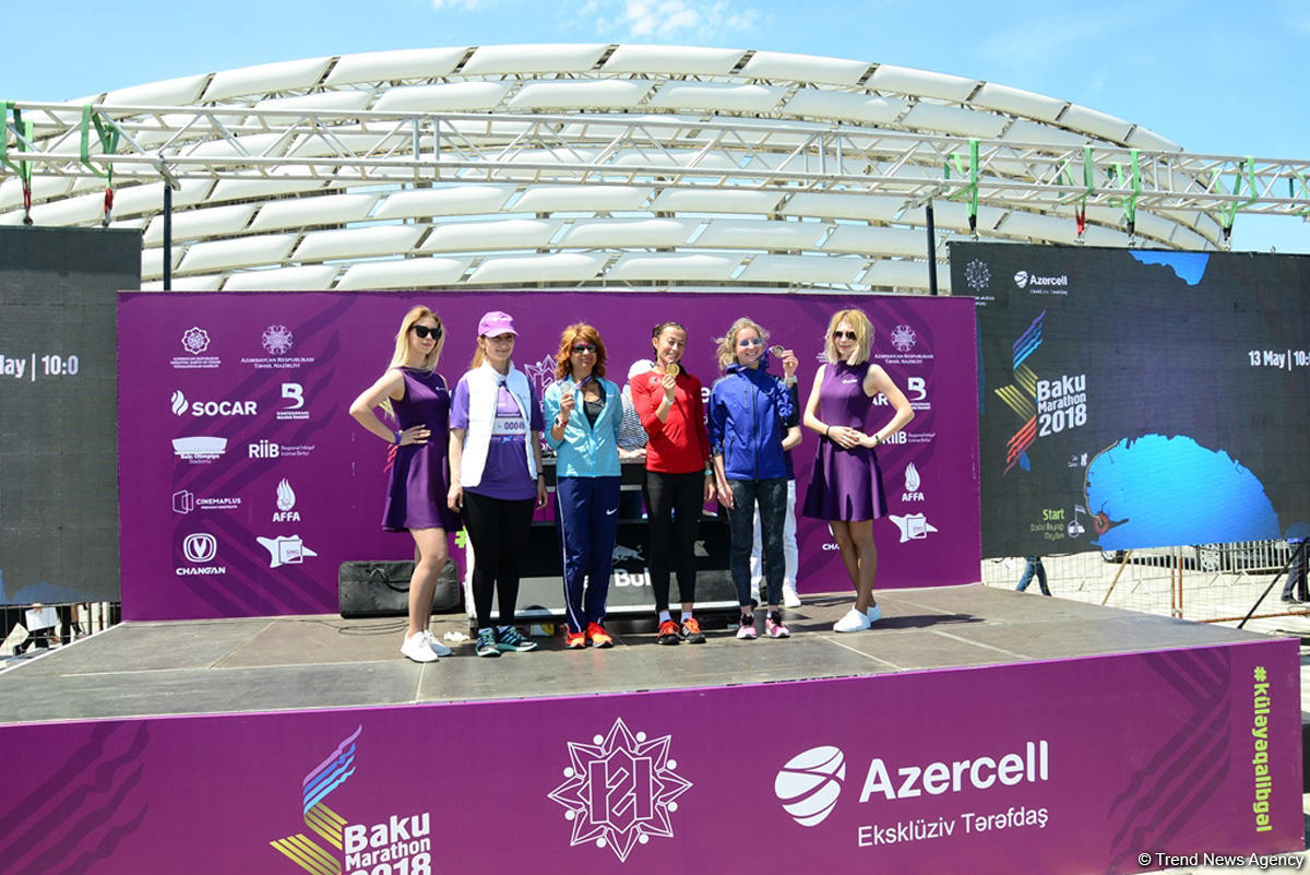 Награждены победители «Бакинского марафона-2018» (ФОТО)