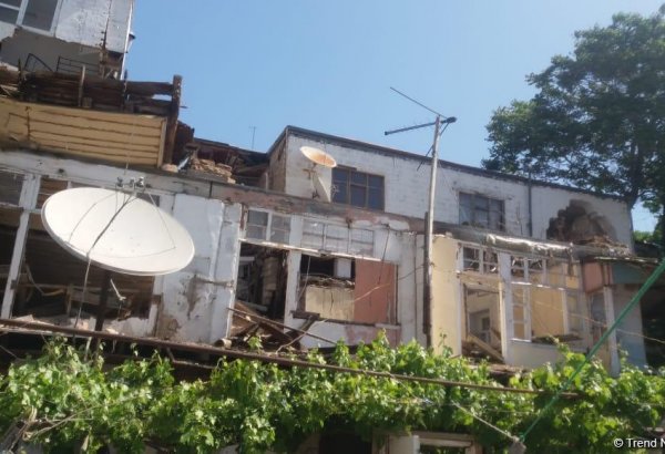 О ситуации в зоне оползня на Баиловском склоне в Баку