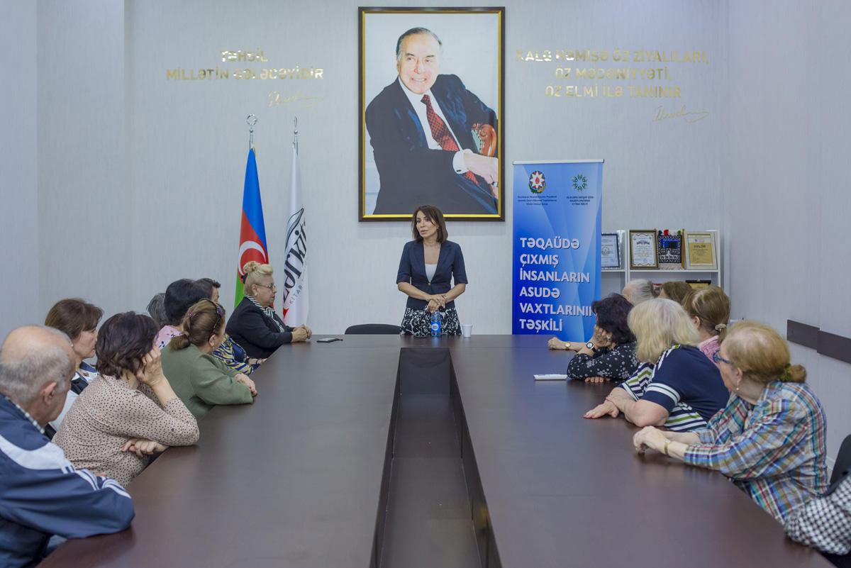 Как в Азербайджане организовать свободное время людей, вышедших на пенсию (ФОТО)