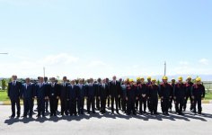Президент Ильхам Алиев принял участие в открытии Комплекса очистных сооружений города Нахчыван (ФОТО)