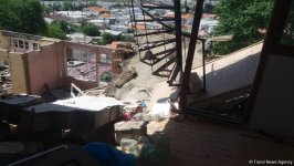 Из домов в Баиловской оползневой зоне в Баку переселены 55 человек  (ФОТО)