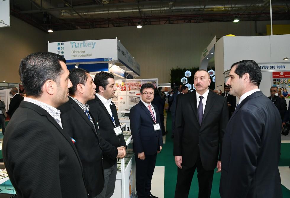 Президент Ильхам Алиев ознакомился с XXIV Азербайджанской международной продовольственной выставкой (ФОТО)