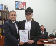 Учащиеся бакинской музшколы для инвалидов по зрению выступили с концертом (ФОТО)