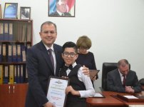 Учащиеся бакинской музшколы для инвалидов по зрению выступили с концертом (ФОТО)