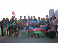 В Нью-Йорке прошел автопробег – флаги Азербайджана, номерные знаки "Баку", "Агдам"…(ФОТО)