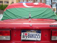 В Нью-Йорке прошел автопробег – флаги Азербайджана, номерные знаки "Баку", "Агдам"…(ФОТО)