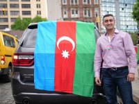 В Нью-Йорке прошел автопробег – флаги Азербайджана, номерные знаки "Баку", "Агдам"…(ФОТО)