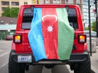 В Нью-Йорке прошел автопробег – флаги Азербайджана, номерные знаки "Баку", "Агдам"…(ФОТО)