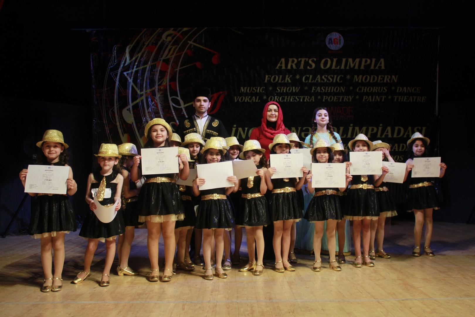 В Баку определены победители Международной олимпиады искусств (ФОТО)