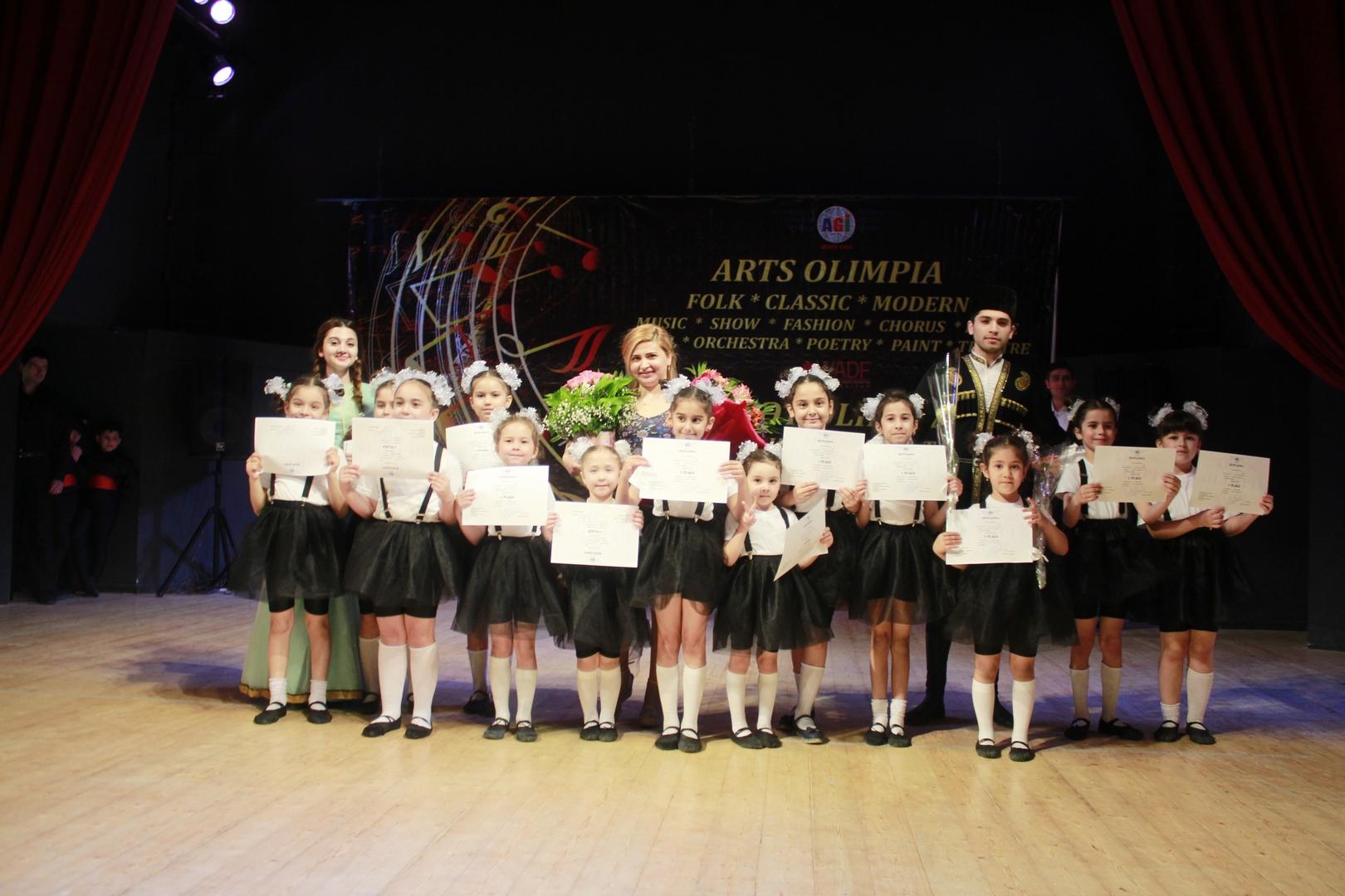 В Баку определены победители Международной олимпиады искусств (ФОТО)