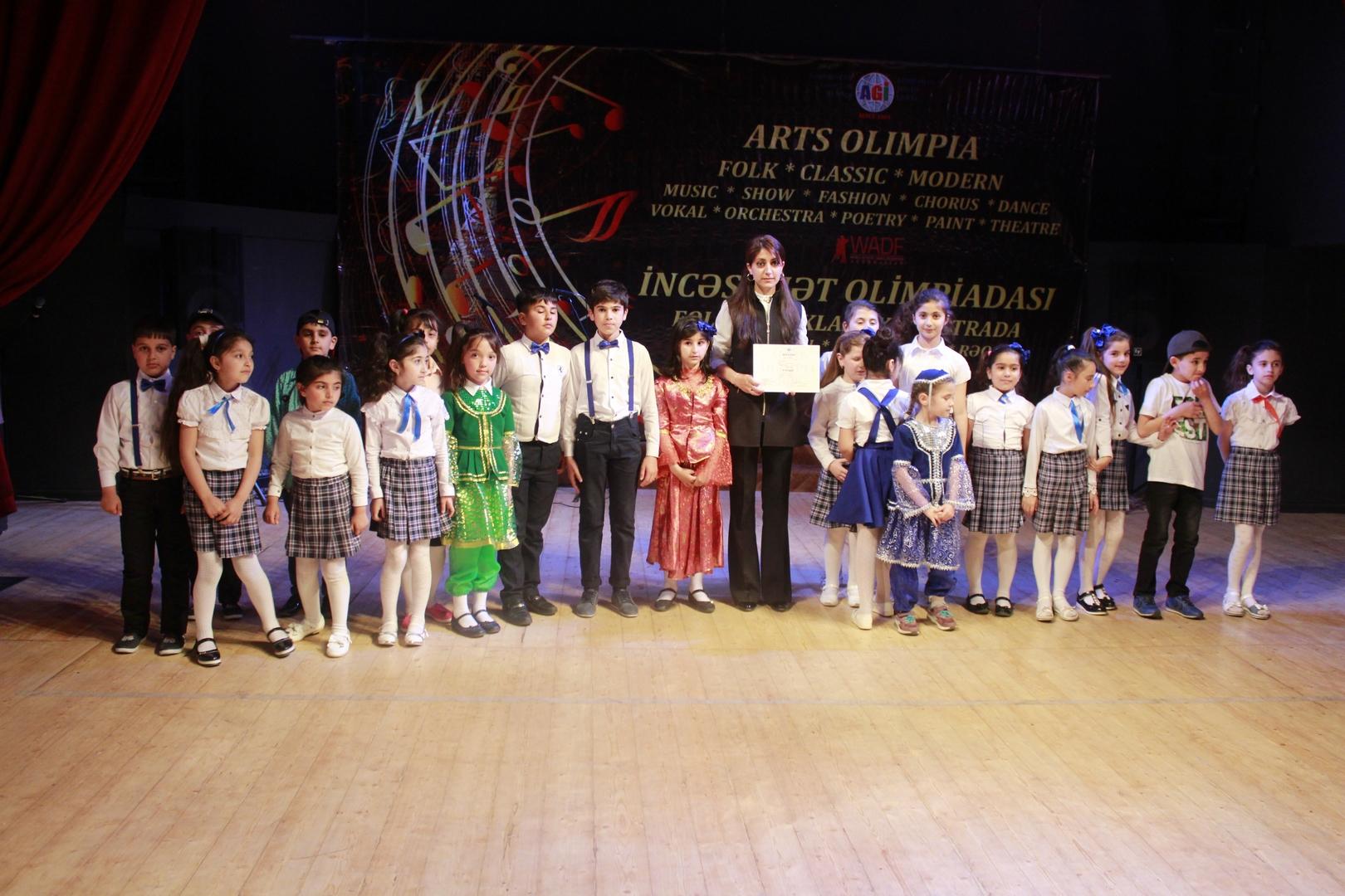 В Баку определены победители Международной олимпиады искусств (ФОТО)