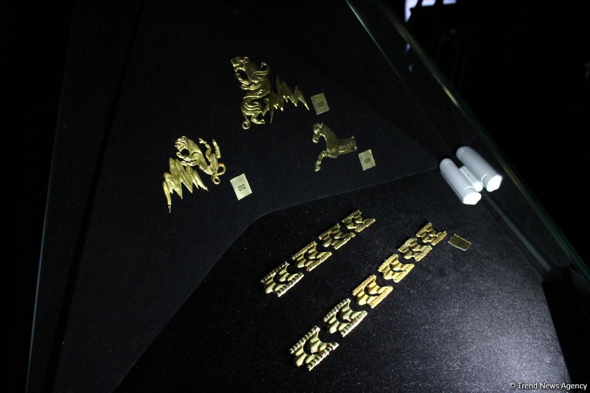 "Золотого человека" из Казахстана показали в Баку (ФОТО)