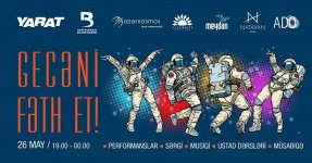 YARAT представляет грандиозный проект "Ночь в Музее – Покори Ночь!"