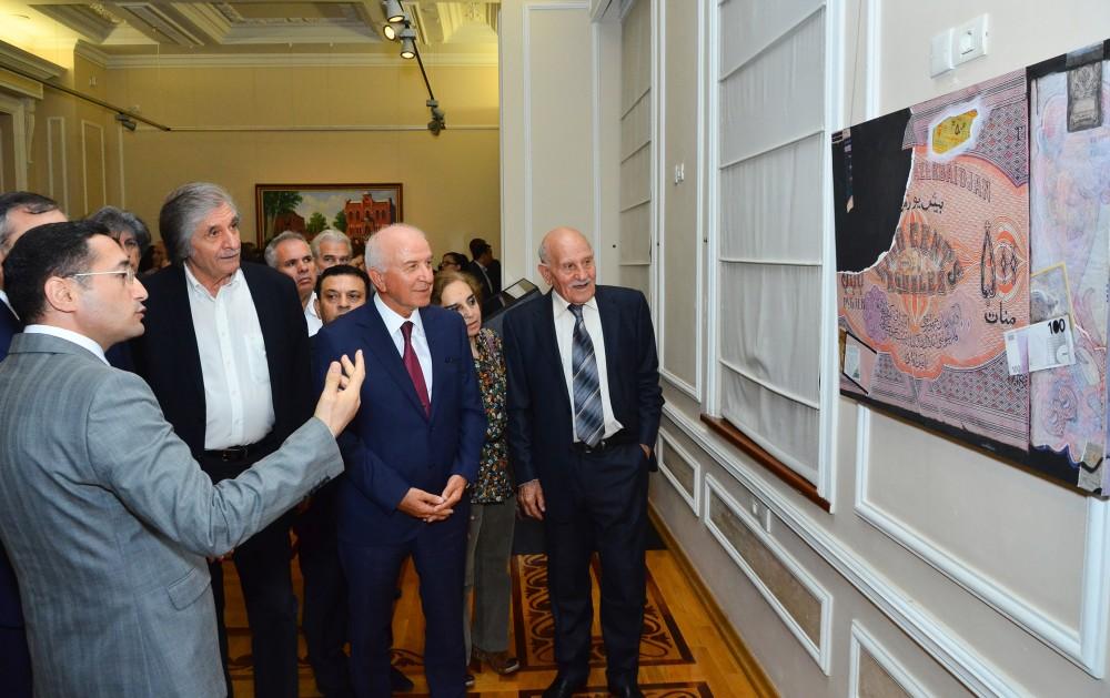 В картинах известных художников история Азербайджанской Демократической Республики (ФОТО)