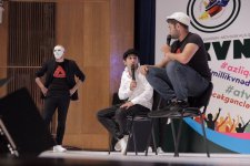 В Баку состоялся фестиваль КВН на азербайджанском языке (ФОТО)