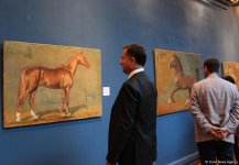 Карабахские скакуны глазами латвийской художницы Даце Штрауса (ФОТО)