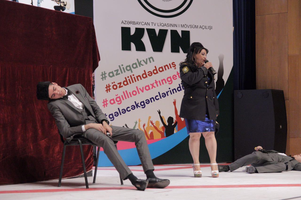 В Баку состоялся фестиваль КВН на азербайджанском языке (ФОТО)