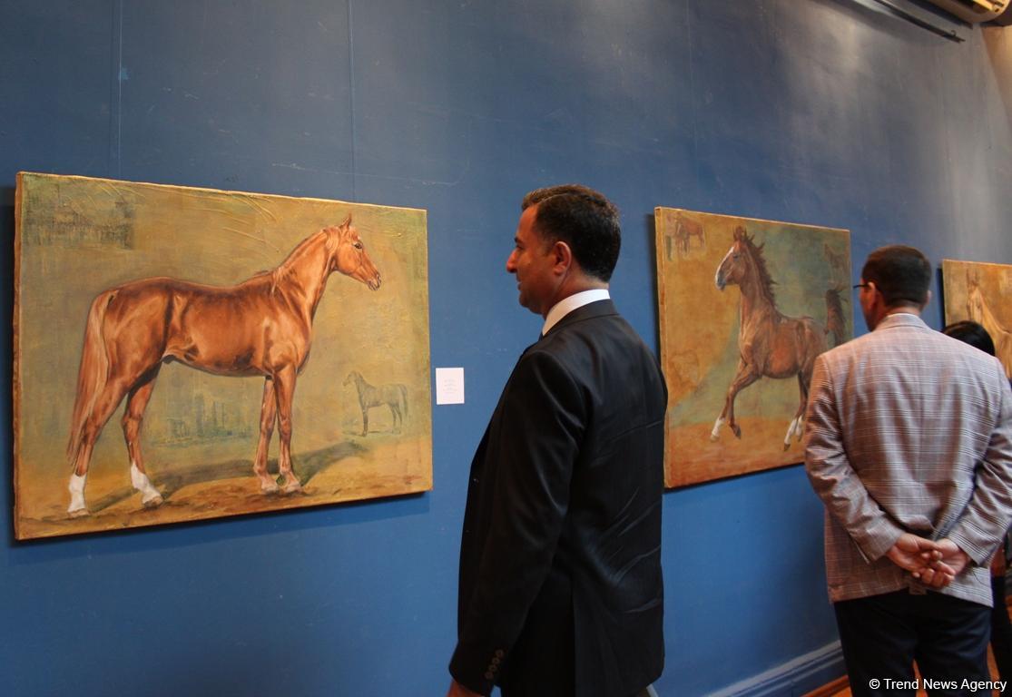 Карабахские скакуны глазами латвийской художницы Даце Штрауса (ФОТО)