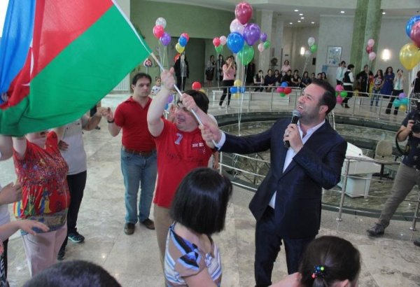 Для воспитанников Центра реабилитации лиц с синдромом Дауна устроили праздник (ФОТО)