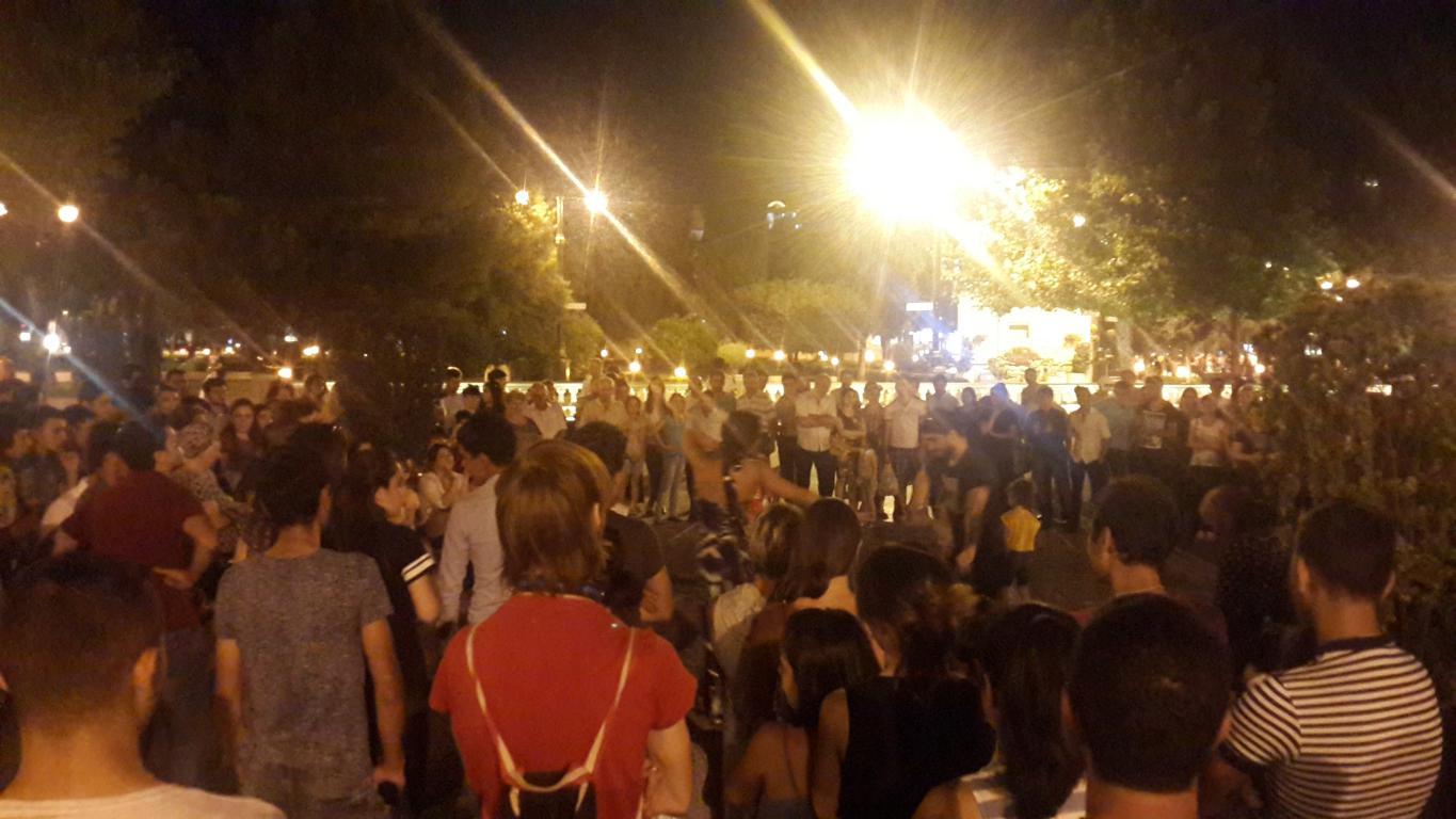 Все лето на Бакинском бульваре будут танцы на открытом воздухе! (ФОТО)