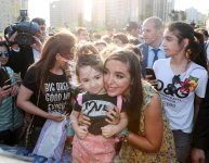Вице-президент Фонда Гейдара Алиева Лейла Алиева посетила грандиозный "Детский фестиваль" в Парке Центра Гейдара Алиева (ФОТО)