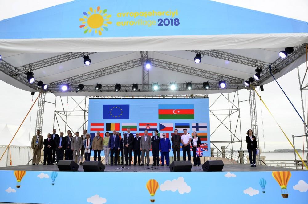 Баку объединил Европу в одном городе Eurovillage 2018 (ФОТО)