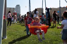 Вице-президент Фонда Гейдара Алиева Лейла Алиева посетила грандиозный "Детский фестиваль" в Парке Центра Гейдара Алиева (ФОТО)