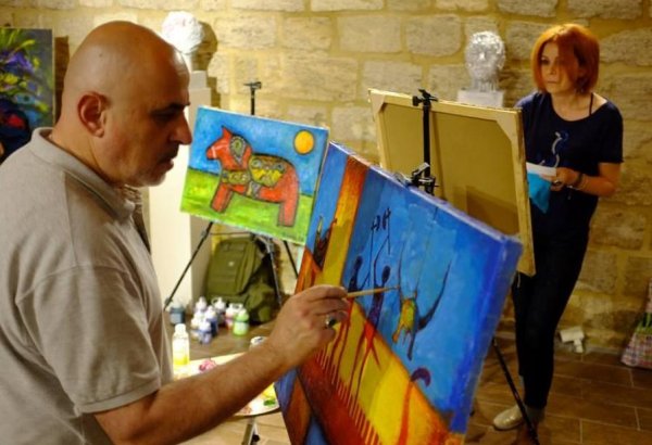 Азербайджанцы нарисовали Швецию (ФОТО)