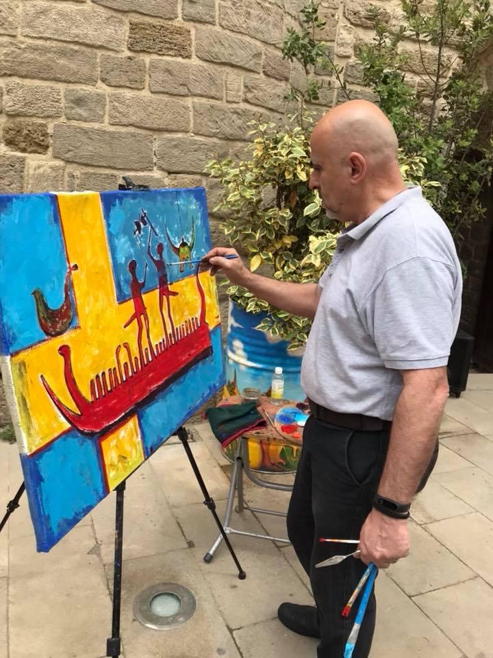 Азербайджанцы нарисовали Швецию (ФОТО)