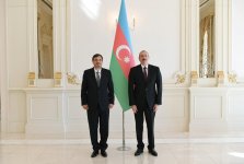 Президент Ильхам Алиев принял верительные грамоты новых послов ряда стран (ФОТО) (версия 2)