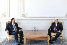 Президент Ильхам Алиев принял верительные грамоты новых послов ряда стран (ФОТО) (версия 2)