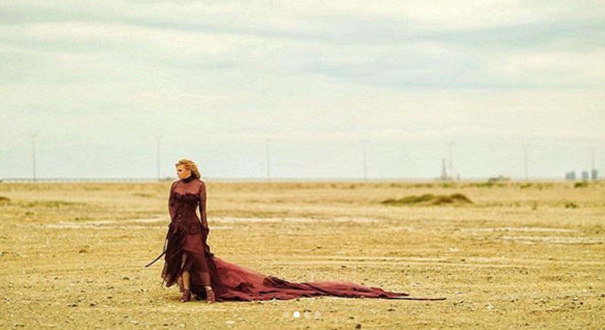 Алена Апина презентовала видеоклип, который снял бакинец (ФОТО, ВИДЕО)