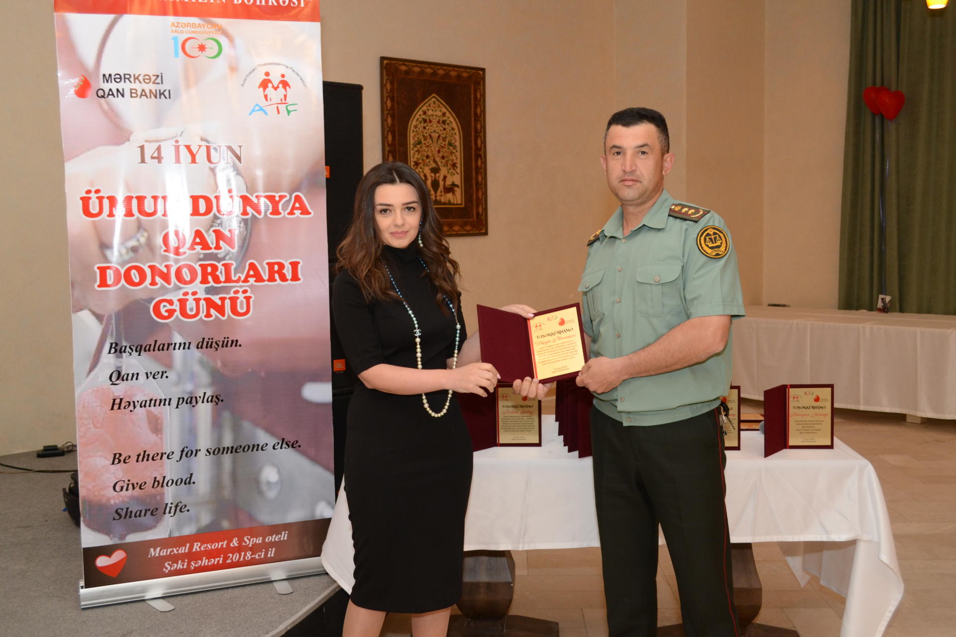 Награждены самые активные доноры регионов Азербайджана (ФОТО)
