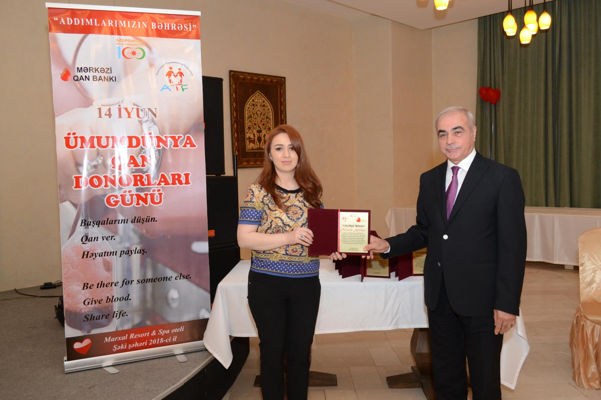 Награждены самые активные доноры регионов Азербайджана (ФОТО)