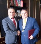 Сейфуллах Тюрксой стал почетным доктором Бакинского Евразийского университета (ФОТО)