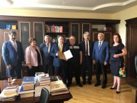 Сейфуллах Тюрксой стал почетным доктором Бакинского Евразийского университета (ФОТО)