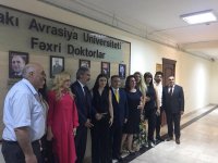 Сейфуллах Тюрксой стал почетным доктором Бакинского Евразийского университета (ФОТО)