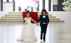 Семь красавиц Азербайджана - свадебные традиции, шоколадный фонтан, шоу фаэтонов и автомобилей (ФОТО)