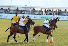 Верхом на лошадях со специальной клюшкой - победители Национального фестиваля конного спорта в Азербайджане  (ФОТО)