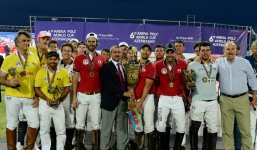 Верхом на лошадях со специальной клюшкой - победители Национального фестиваля конного спорта в Азербайджане  (ФОТО)