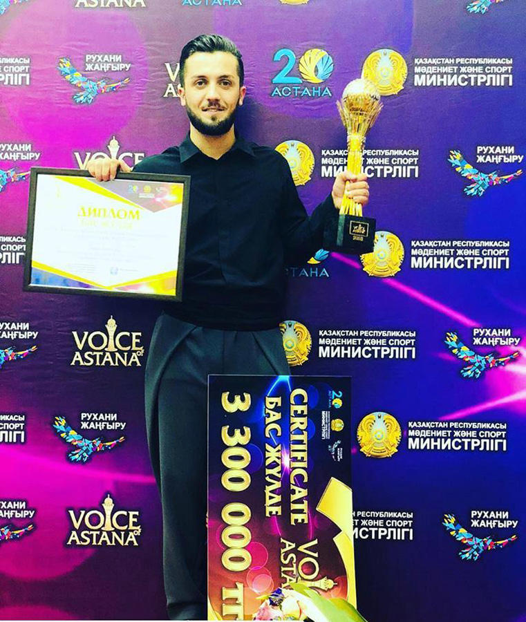 Ильхам Назаров среди лучших международного конкурса Voice of Astana (ВИДЕО, ФОТО)