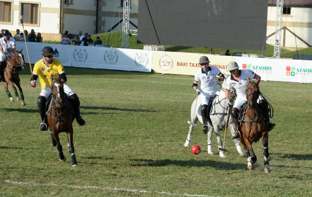 Верхом на лошадях со специальной клюшкой - победители Национального фестиваля конного спорта в Азербайджане  (ФОТО)