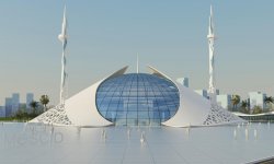Оригинальный проект современной Белой мечети в Баку от выпускника британского вуза (ФОТО)